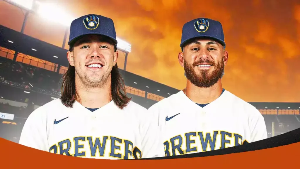 New Brewers players DL Hall and Joey Ortiz