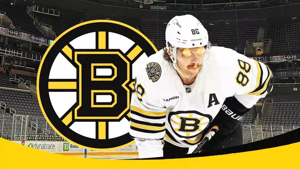 Bruins' David Pastrnak reaching a milestone against the Kraken.