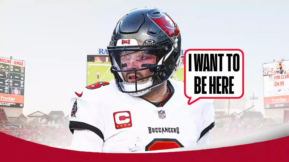Baker Mayfield saying “I want to be here”