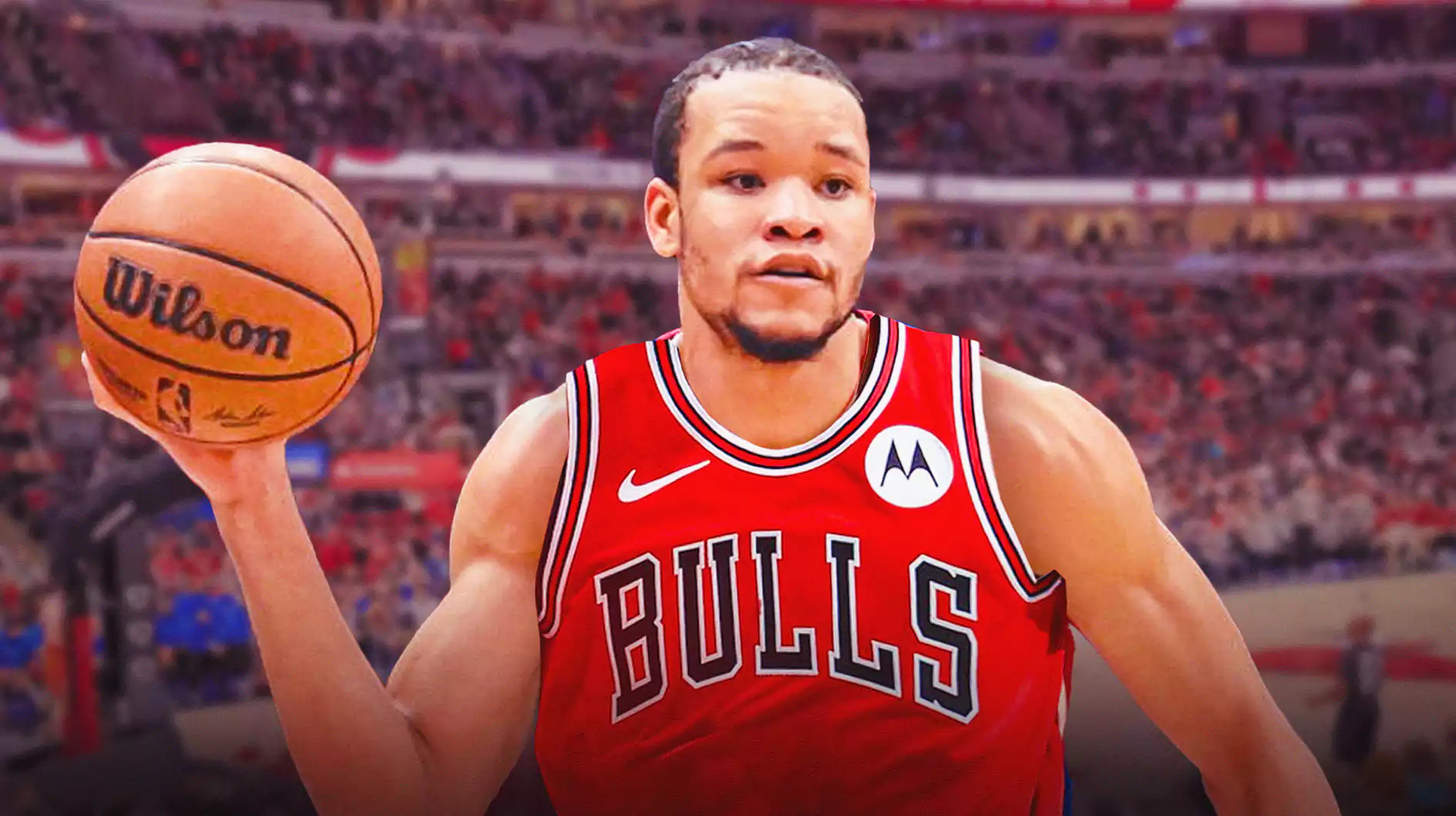 Kevin Knox in a Bulls jersey