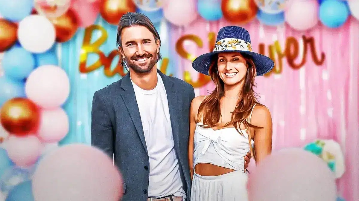 Picture of Cayley Jenner and Brandon Jenner together at a baby shower
