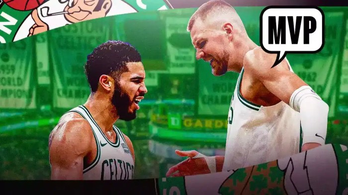 Celtics, Jayson Tatum, Knicks, Kristaps Porzingis, Tatum MVP