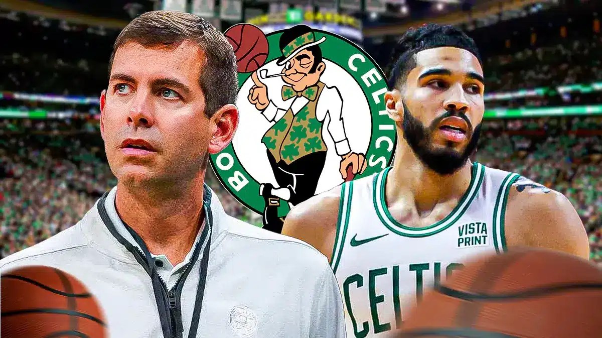 Celtics GM Brad Stevens with Jayson Tatum, NBA Trade Deadline