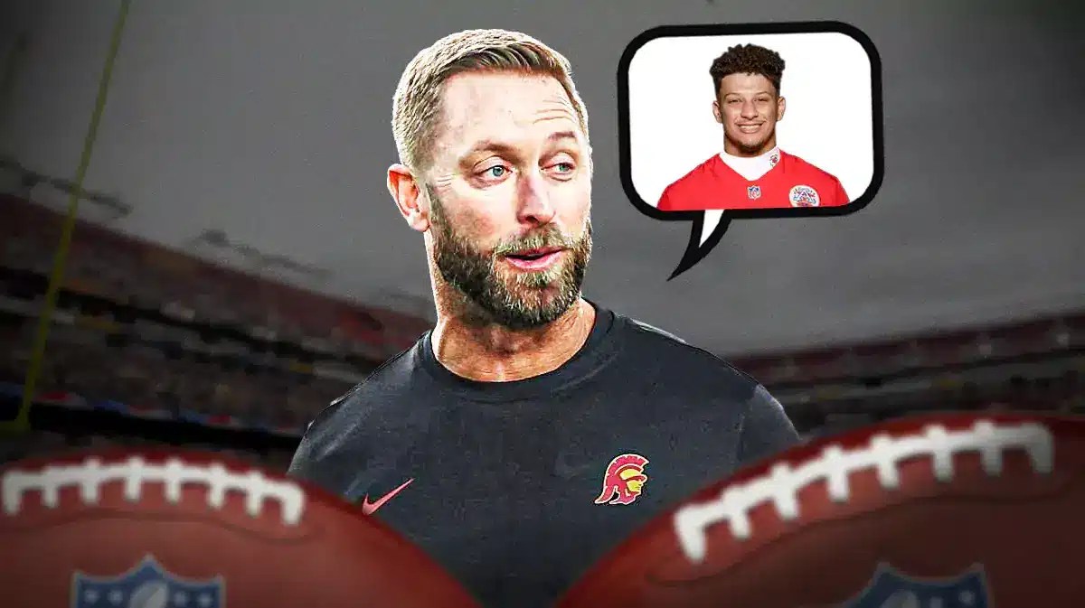 Commanders' Kliff Kingsbury talking about Patrick Mahomes