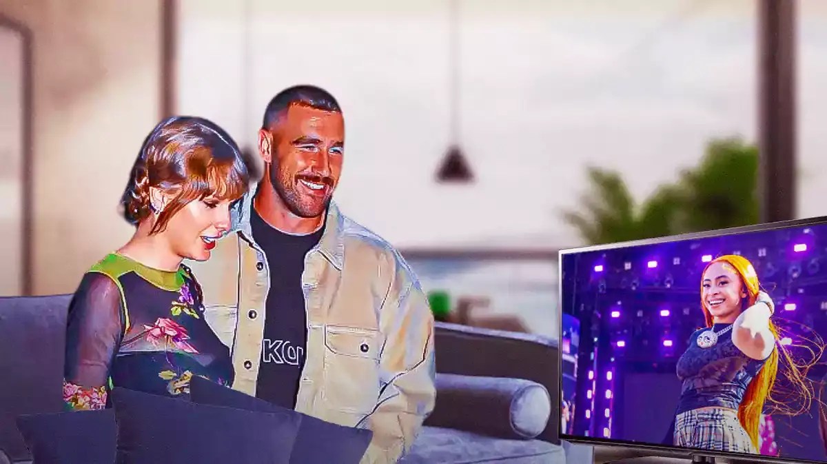 Chiefs Fans drop funny reactions to viral Jason Kelce, Taylor Swift Ice Spice Super Bowl 58 moment