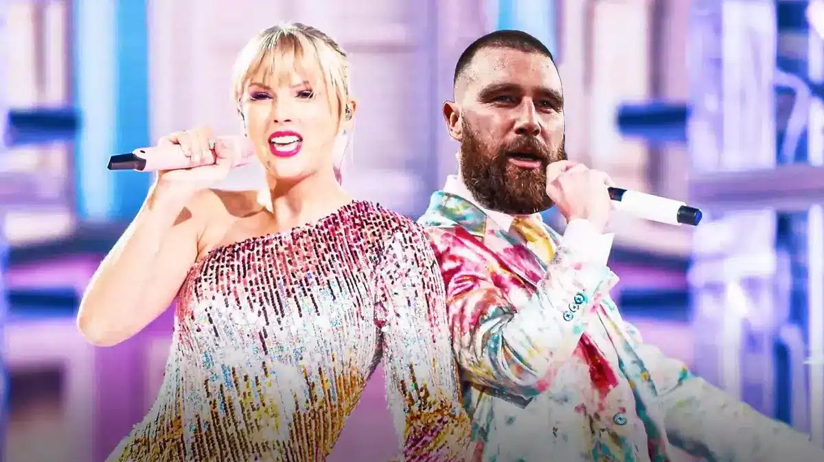 Chiefs' Travis Kelce as Brendon Urie