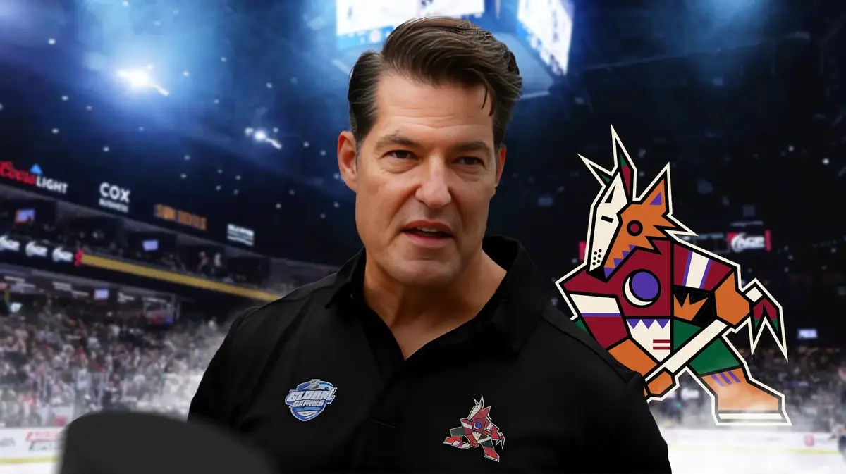 Coyotes GM Bill Armstrong at the NHL Trade Deadline.