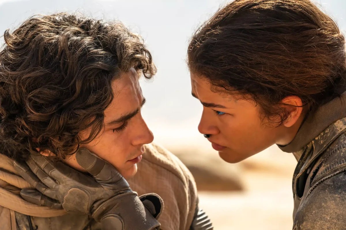 Timothée Chalamet, Zendaya.