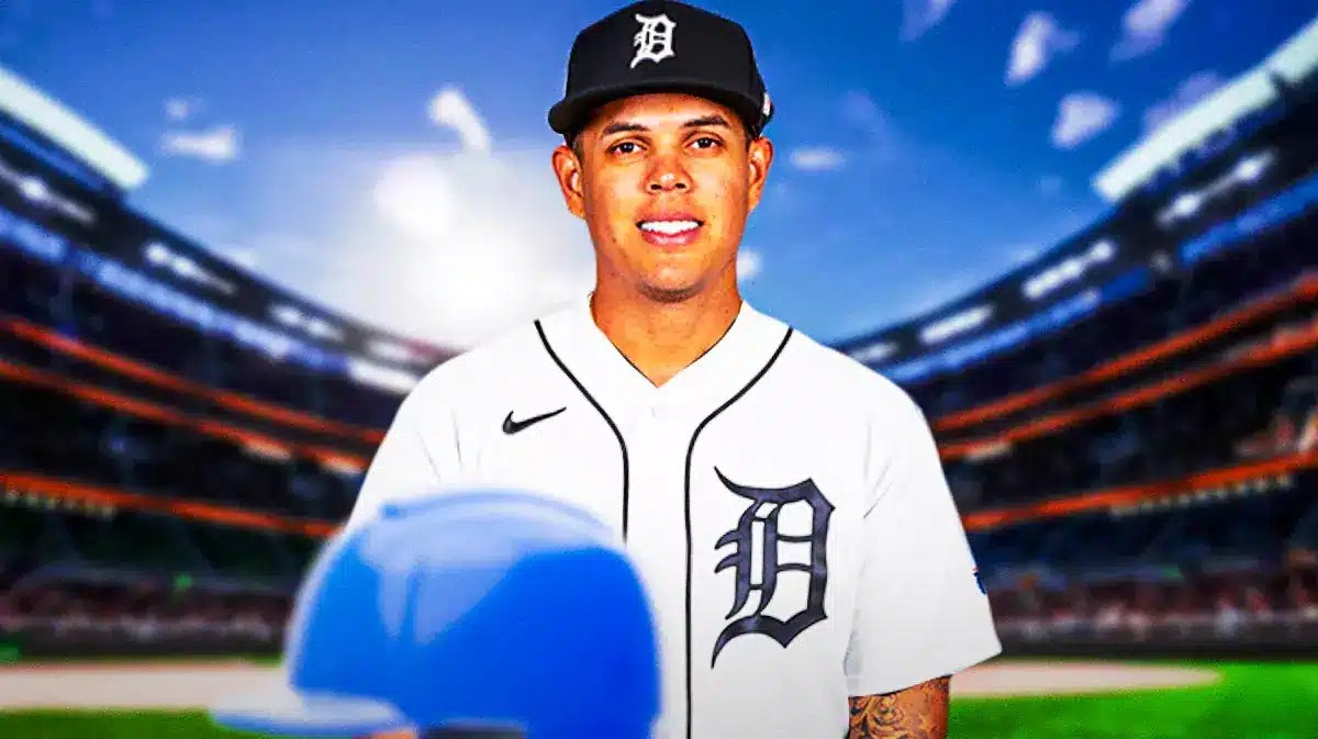 Gio Urshela in a Tigers uniform