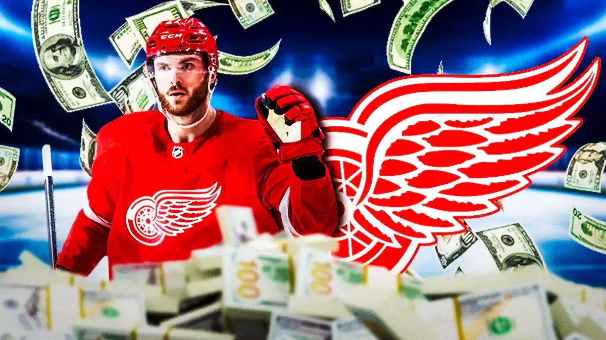 Red Wings lock up Michael Rasmussen long-term amid strong season