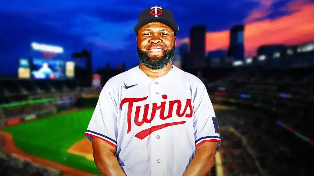 Manuel Margot wearing a Twins jersey