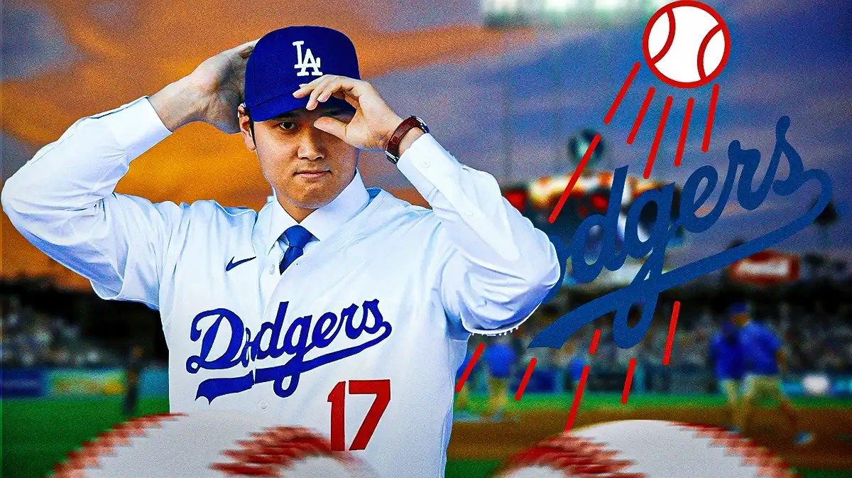 Dodgers, Shohei Ohtani, Shohei Ohtani injury, Shohei Ohtani Dodgers, Shohei Ohtani update, Shohei Ohtani in Dodgers uni with Dodgers stadium in the background