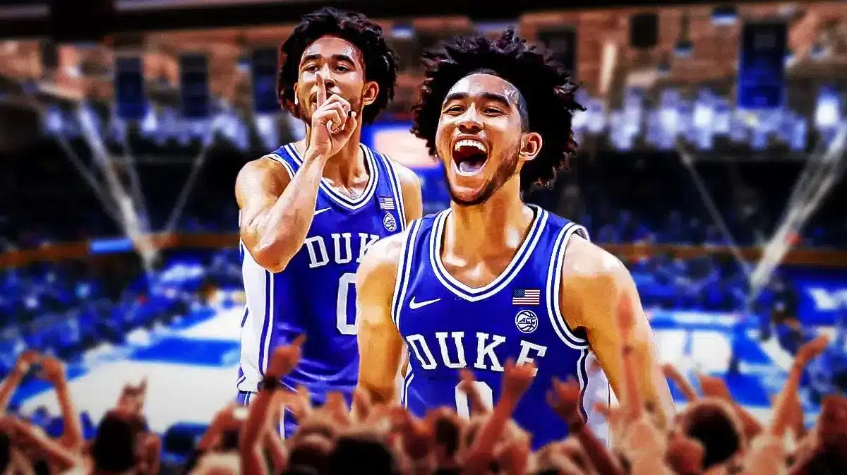 Duke Blue Devils freshman guard and reigning ACC Rookie of the Week, Jared McCain