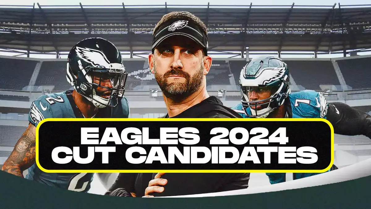 Eagles 3 cut candidates on Philadelphia's roster entering 2024 offseason