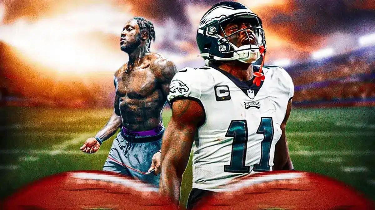Philadelphia Eagles wide receiver AJ Brown