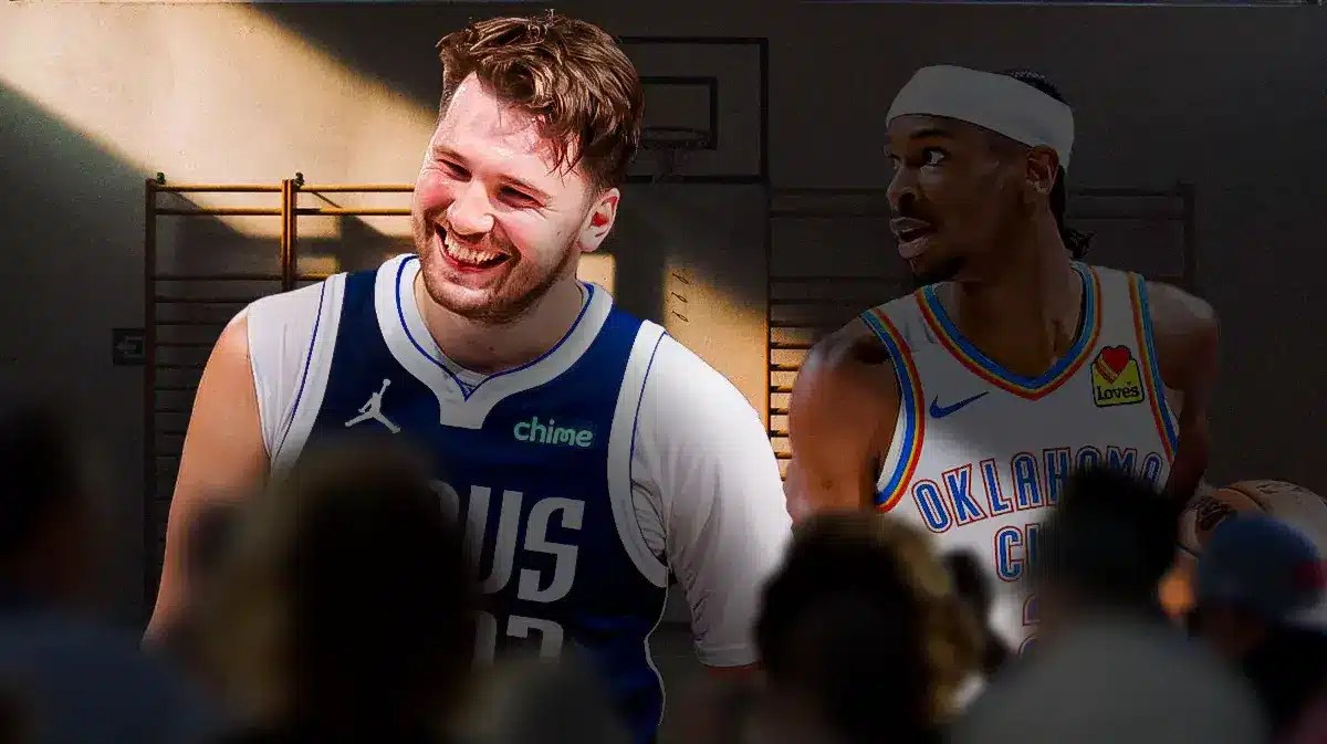 Mavericks' Luka Doncic, Thunder guard Shai Gilgeous-Alexander, spotlight on Doncic