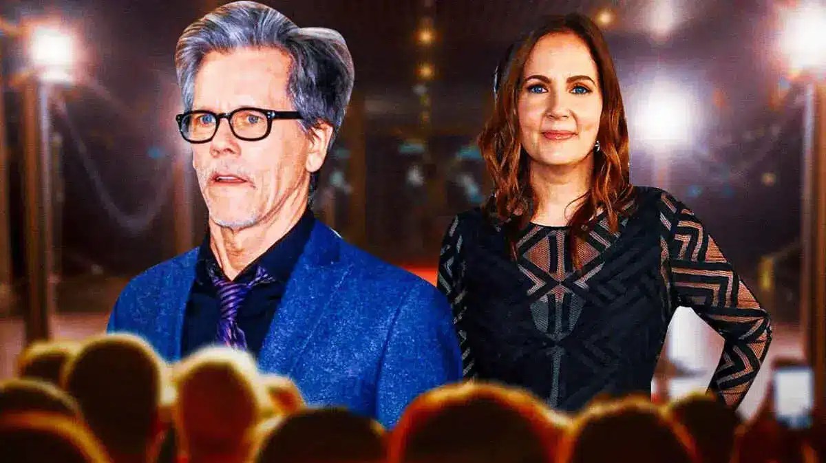 Kevin Bacon and Lori Singer.