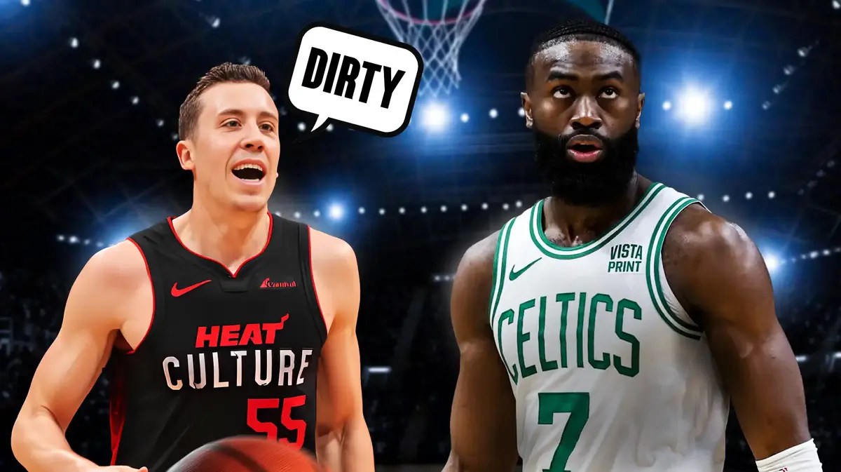 Celtics Heat, Heat, Celtics, Duncan Robinson, Jaylen Brown