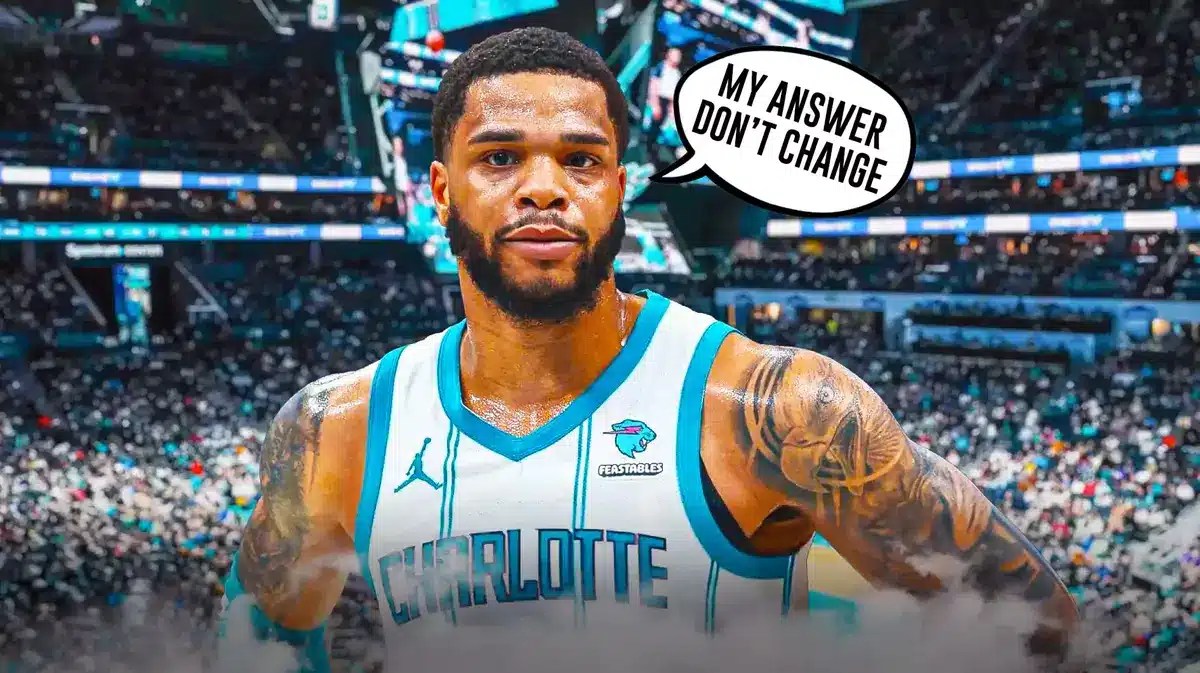 Hornets forward Miles Bridges saying My answer don't change