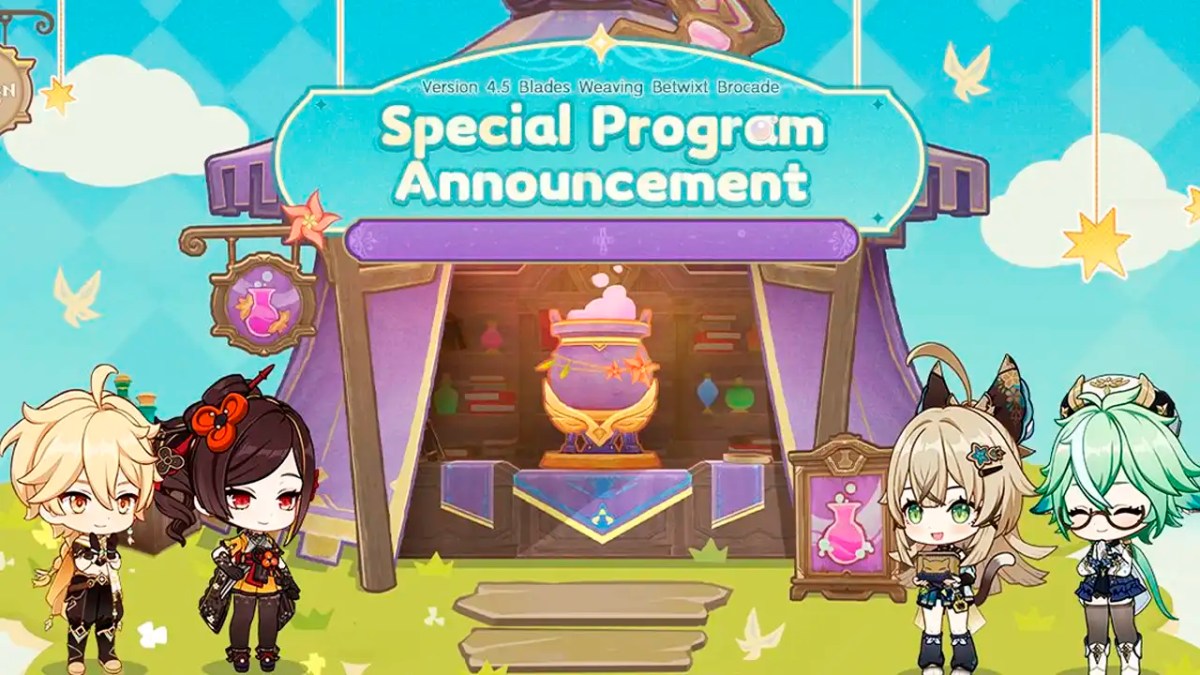 genshin impact 4.5 livestream stream