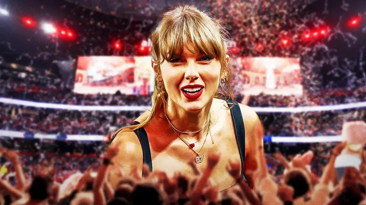 Taylor Swift at the Super Bowl.