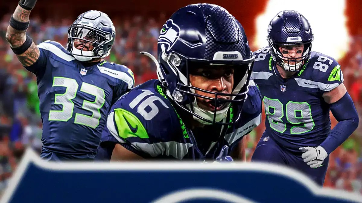 Tyler Lockett, Jamal Adams, and Will Dissly
