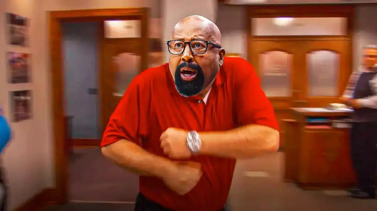 Mike Woodson (indiana basketball head coach) as Ron Swanson