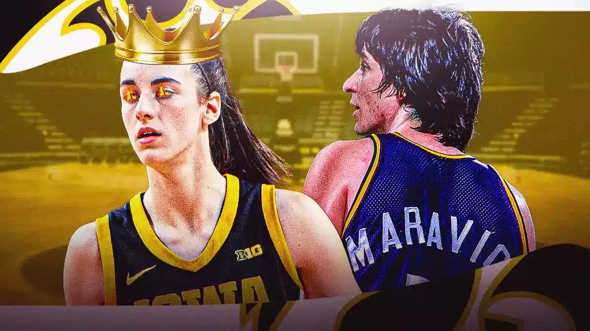 Iowa Caitlin Clark after win over Michigan and seeking revenge on Ohio State plus Pete Maravich record
