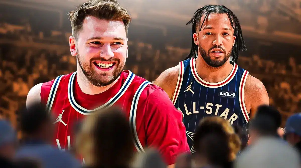 Mavericks' Luka Doncic and Knicks' Jalen Brunson