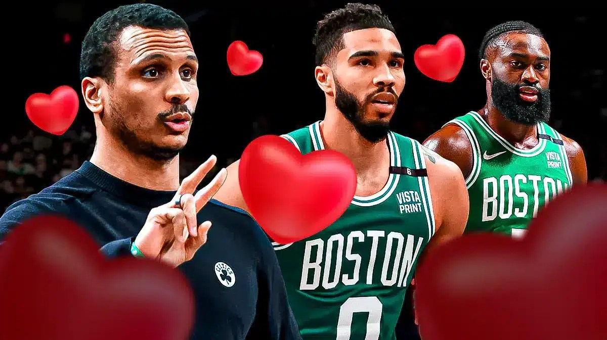 Celtics, Joe Mazzulla, Jayson Tatum, Jaylen Brown, Tatum Celtics