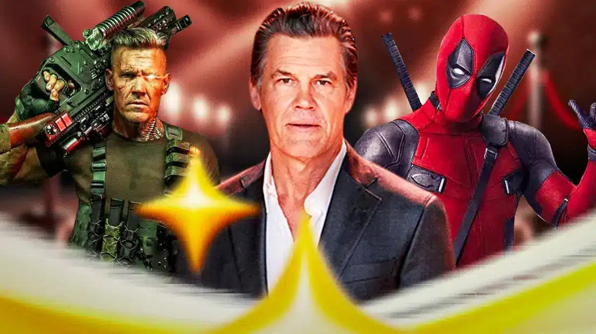 Josh Brolin in between Cable and Deadpool