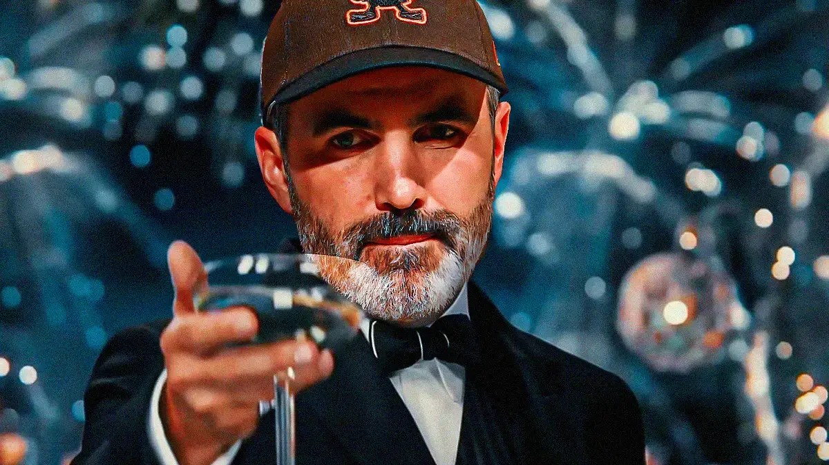 Kevin Stefanski (browns head coach) as the Leo Gatsby meme