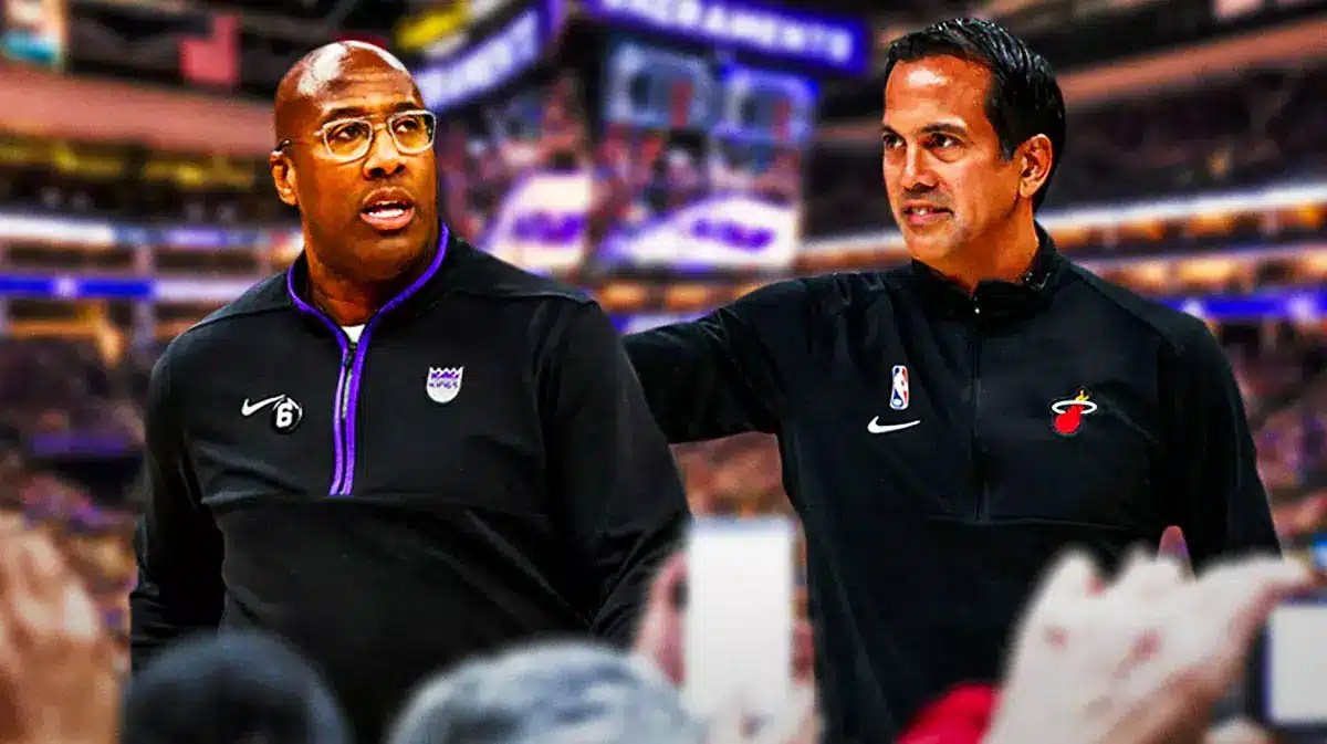 Kings' Mike Brown and Heat's Erik Spoelstra