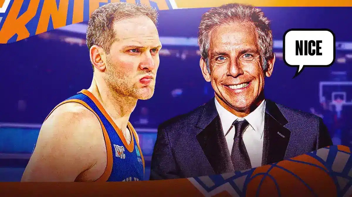 Ben Stiller, Knicks, Bojan Bogdanovic, 76ers, 76ers Knicks