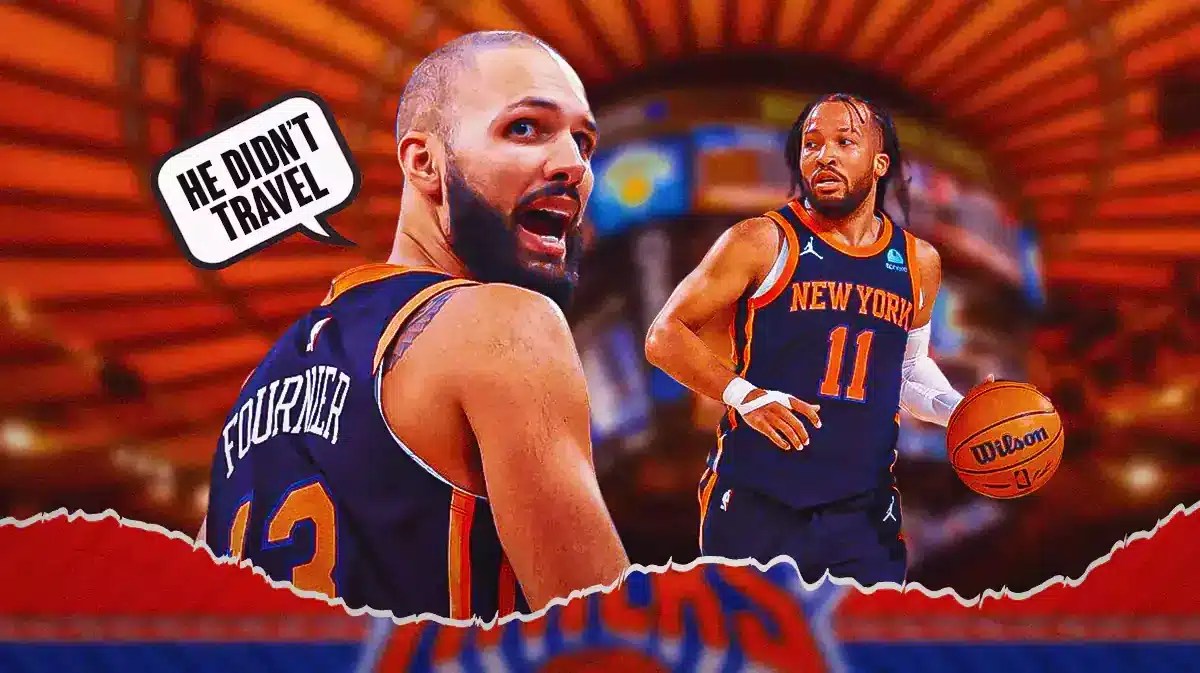 Evan Fournier, Jalen Brunson, Knicks, Lakers, Lakers Knicks