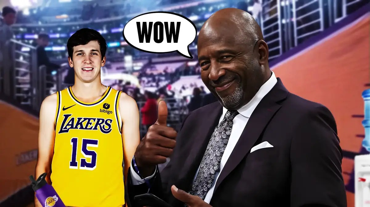 Austin Reaves, James Worthy, LeBron James, Lakers, Knicks