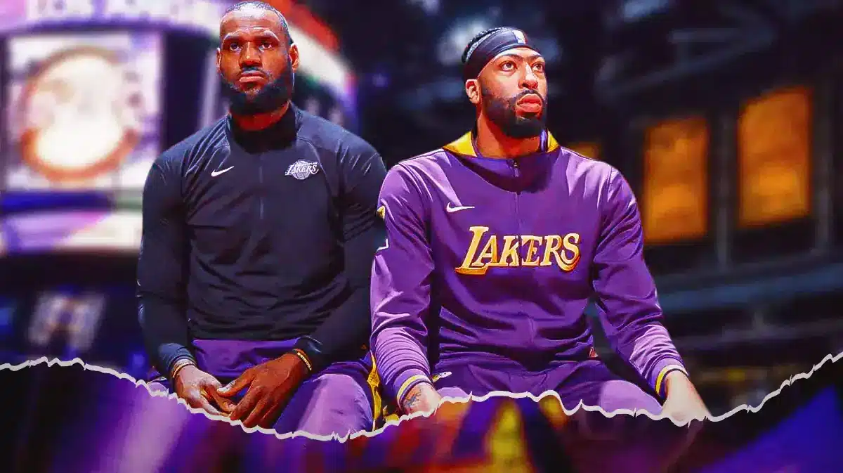 Lakers LeBron James and Anthony Davis