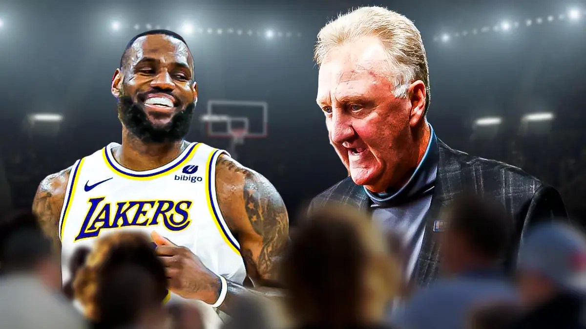 LeBron James and Larry Bird