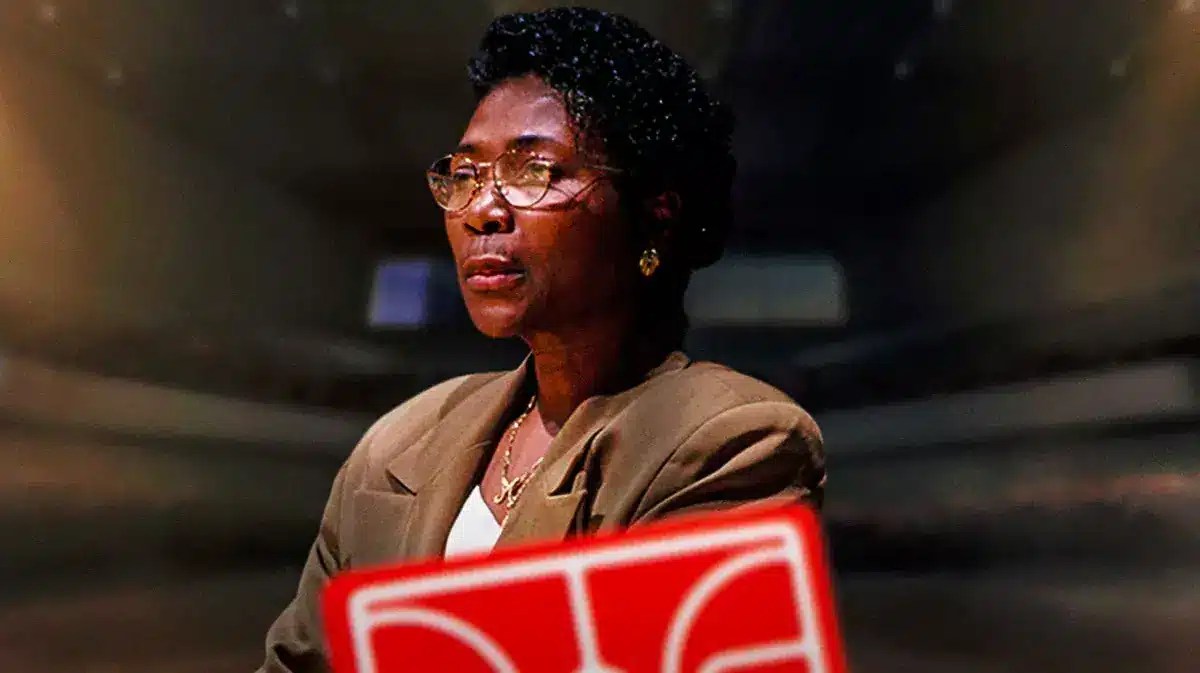 Former Kansas women’s basketball coach Marian Washington