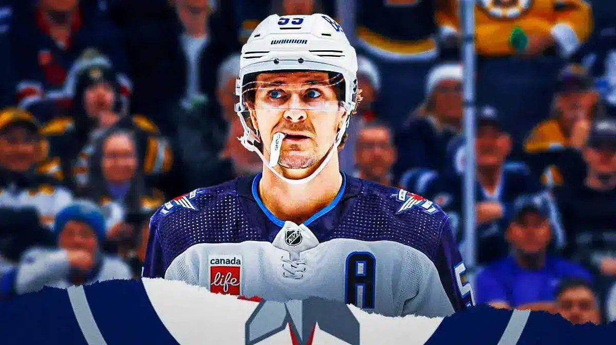 Winnipeg Jets' Mark Scheifele of the NHL
