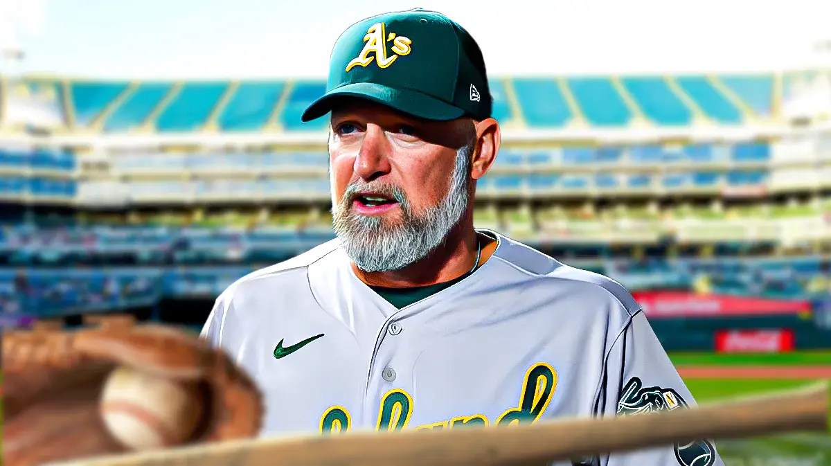 Oakland Athletics manager Mark Kotsay