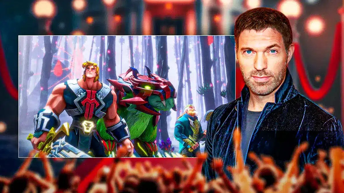 Travis Knight and He-Man.