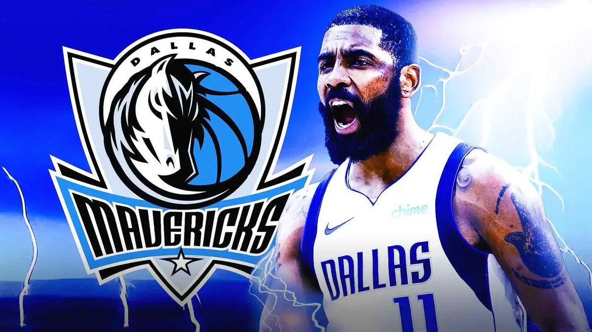 Mavericks, Kyrie Irving with waves of electricity around him
