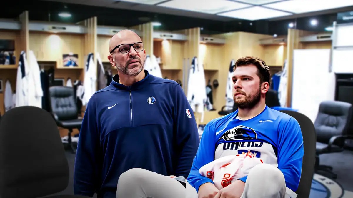 Mavericks Luka Doncic and Jason Kidd