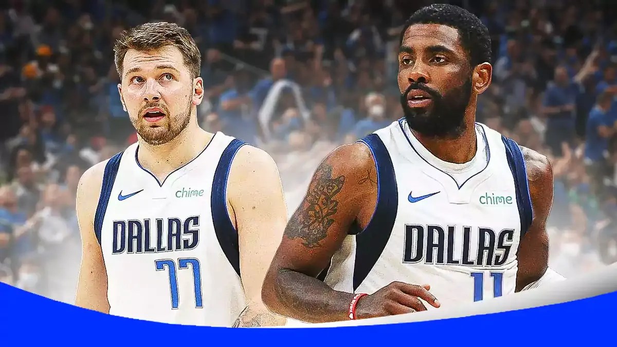 Mavericks stars Luka Doncic and Kyrie Irving