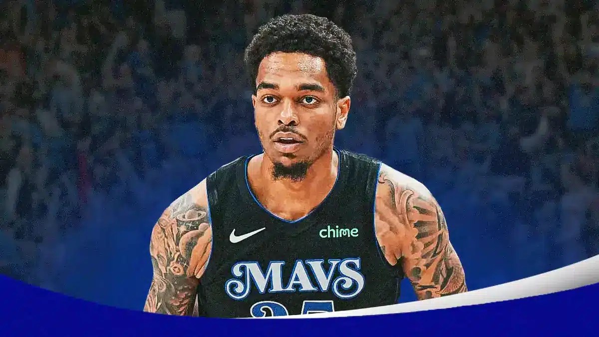 PJ Washington in Dallas Mavericks jersey