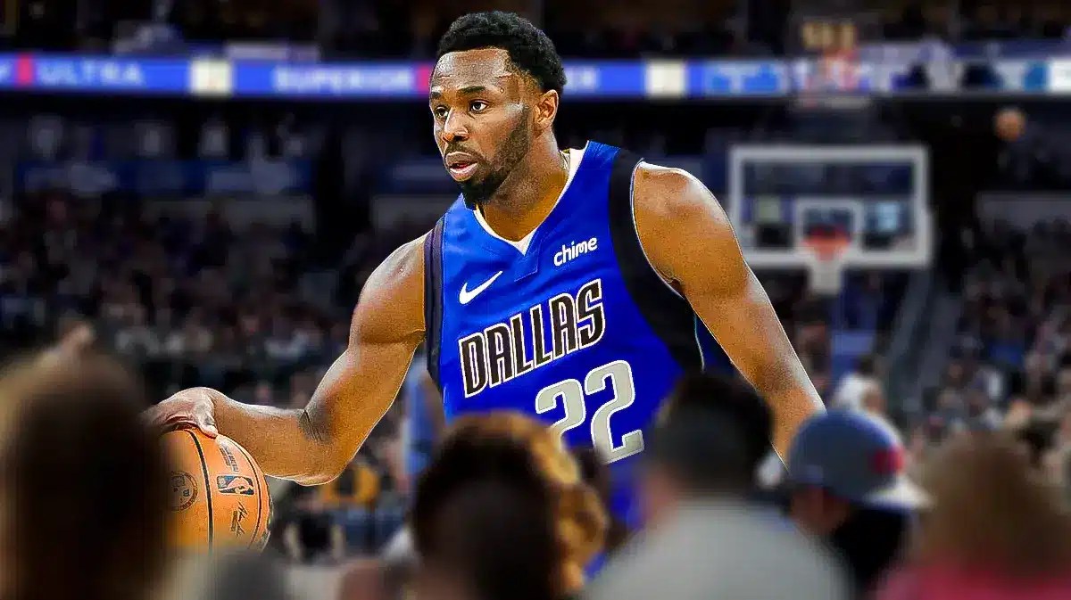 Warriors' Andrew Wiggins photoshopped in Mavericks jersey