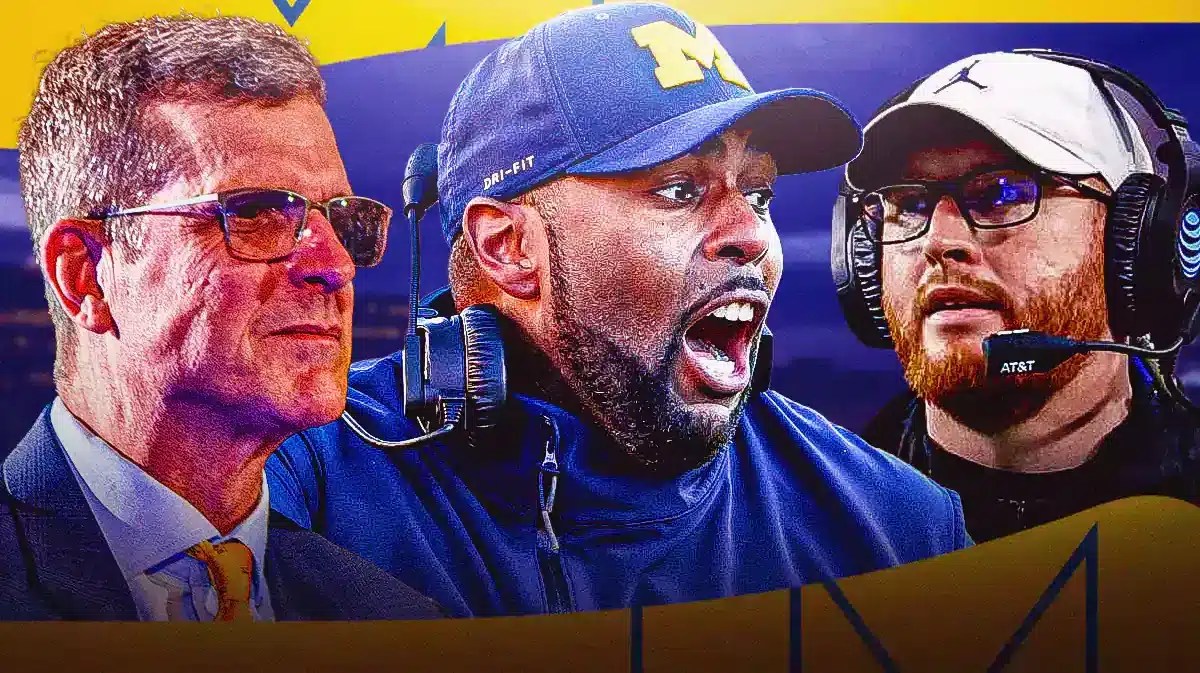 Michigan football Sherrone Moore after Jim Harbaugh and Jay Harbaugh leave for the Chargers
