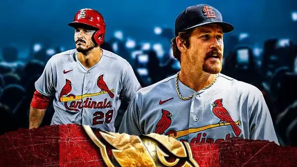 Cardinals Miles Mikolas, Nolan Arenado, and Matt Carpenter amid Spring Training