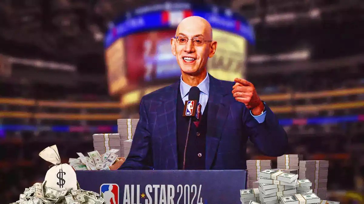 NBA commissioner Adam Silver